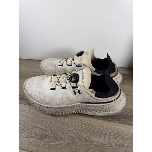 Under Armour Mega SlipSpeed White Sneakers Size 13